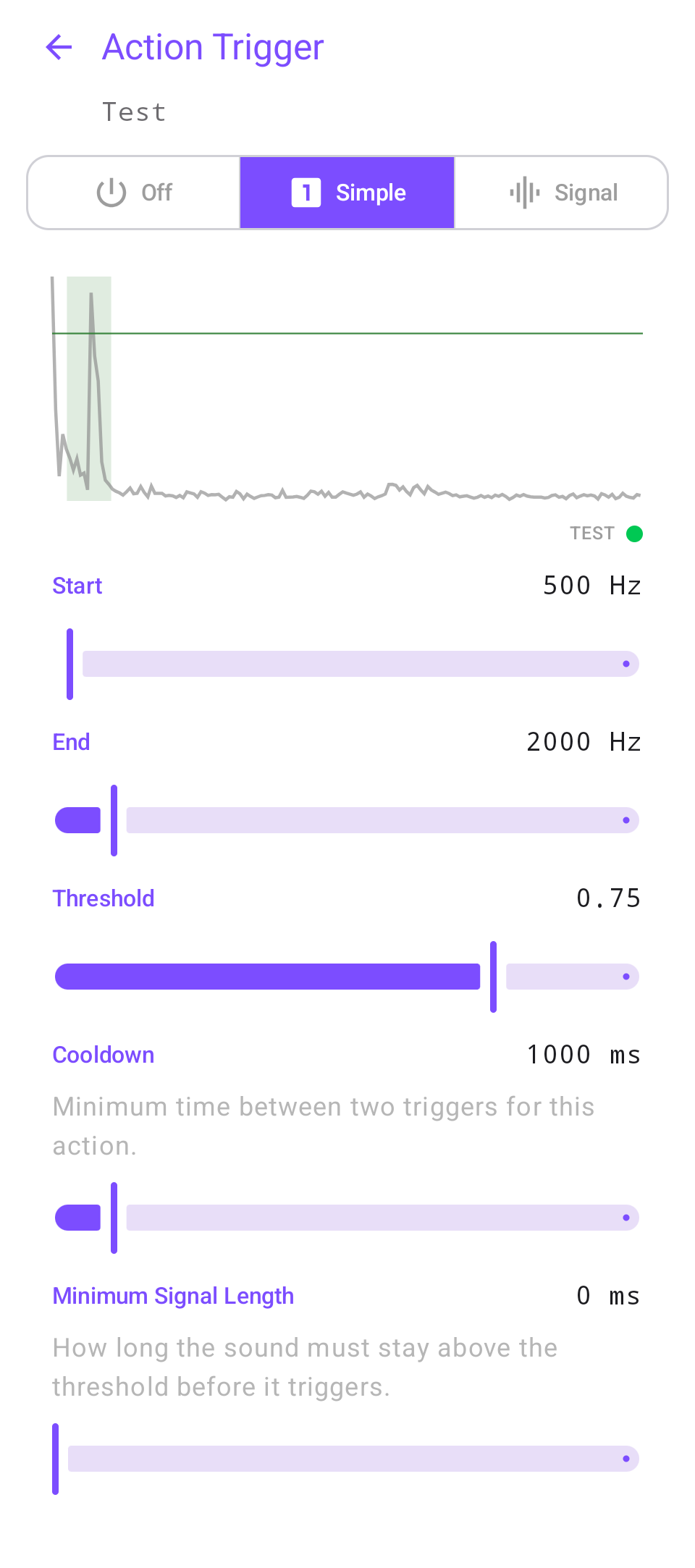 Trigger Simple - Android